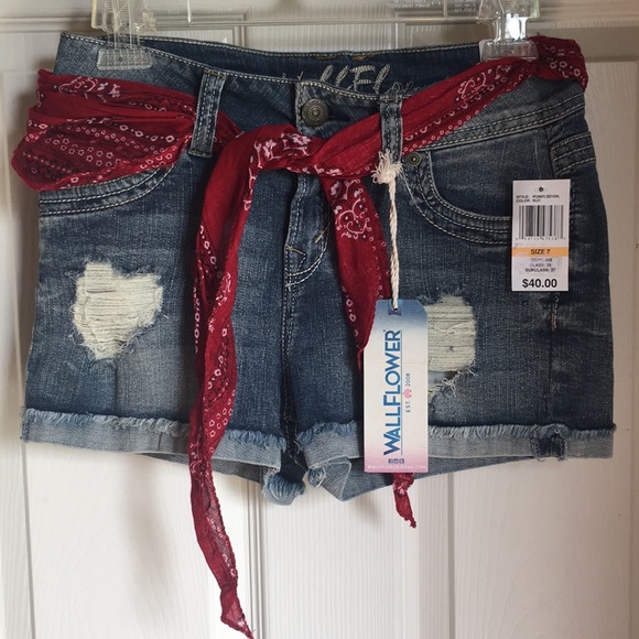 Wallflower Pants - NWT Wallflower Shorty Shorts